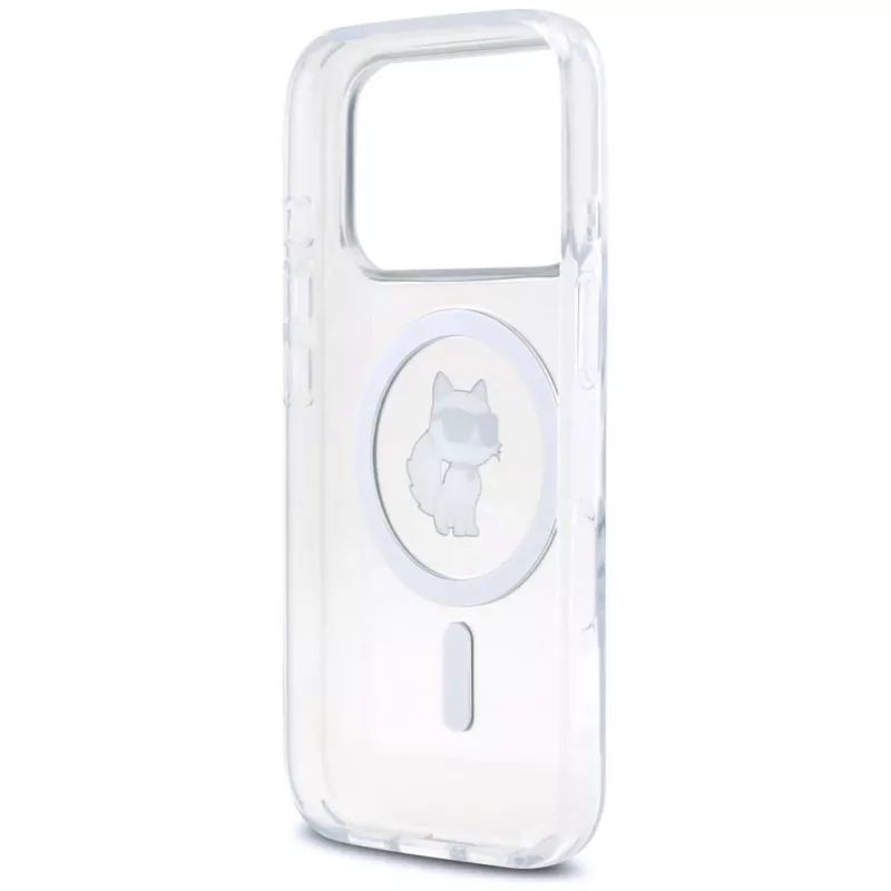 Karl Lagerfeld IML Choupette MagSafe Case do Apple iPhone 17 Pro Max, przezroczysty