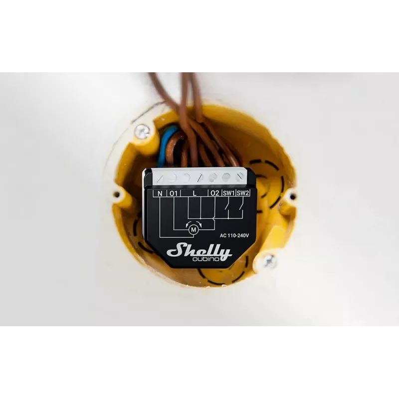 Shelly Wave Shutter LR Controller - Z-Wave Plus v2 Roller Shutter Motor Controller