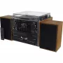 Soundmaster MCD5600BR System stereo z gramofonem, DAB+, FM, Bluetooth, CD, kasetą, USB, 2 x 5 W, brązowy