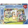RAVENSBURGER Puzzle dla dzieci Bluey - Tworzenie wspomnień (3 x 49 elementów)