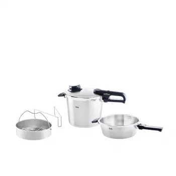 Fissler Vitavit Premium Duo Set Szybkowar, 6 i 2,5 L