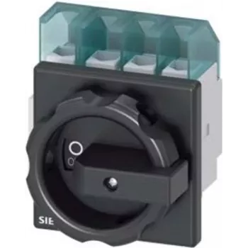 Siemens 3LD22031TL51 Wyłącznik główny 4-biegunowy 32A 400V 11.5kW Montaż czołowy 4-otwory