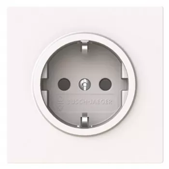Busch-Jaeger Gniazdo SCHUKO 20 EUCB-44G Safety+ Alpine White future® linear
