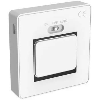 ANSMANN NL5R LED Night Light z czujnikiem zmierzchu, biały, 7,0 cm, 1 sztuka (1600-0481)