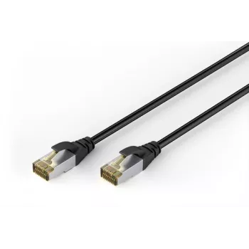 DIGITUS CAT 6A S-FTP Outdoor Patch Cable, Cu, PE, 10 m, Black