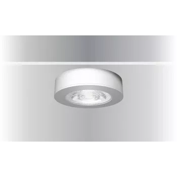 SYNERGY21 LED sufitowy punktowy Helios czarny, okrągły, rama natynkowa (S21-LED-ME008)