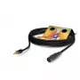 Sommer Cable Club Series MKII kabel krosowy (patch / insert), 2 x 0,34 mm², wtyk XLR 3-pin – wtyk mini jack 3,5 mm stereo, HICON, czarny, 0,5 m (CSDQ-0050-SW)