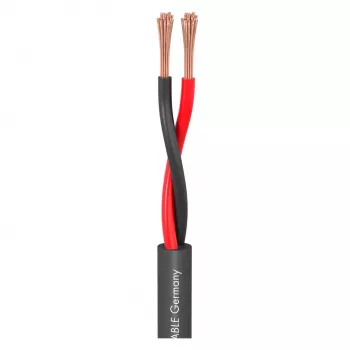 Sommer Cable Meridian Mobile SP215 Przewód głośnikowy 2 x 1,5 mm² PVC Czarny (metraż)