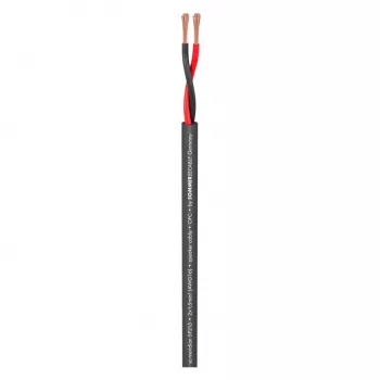 Sommer Cable Meridian Mobile SP215 Przewód głośnikowy 2 x 1,5 mm² PVC Czarny (metraż)