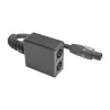 Sommer Cable SPY-N153 Wtyk głośnikowy Adapter audio, prosty, antracyt