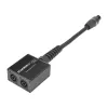 Sommer Cable SPY-N153 Wtyk głośnikowy Adapter audio, prosty, antracyt