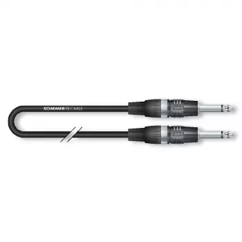 Sommer Cable SC-Tricone MKII Instrument Cable 6m Black 6,35mm TS Mono Jack