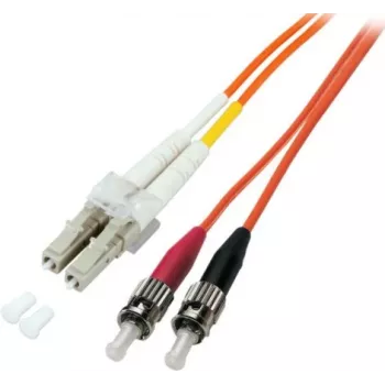 EFB-Elektronik Duplex Jumper LC-ST 50/125µ OM2 LSZH Orange 2.0mm 7.5m