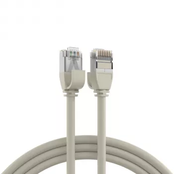 EFB Elektronik RJ45 Patch Cable Cat.6A U/FTP TPE 4mm Ultraflex Grey 3m