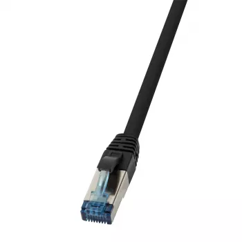 LogiLink 10G Patch Cable Cat.6a S/FTP RJ-45 Male to Male 0.5 m Grey LSZH