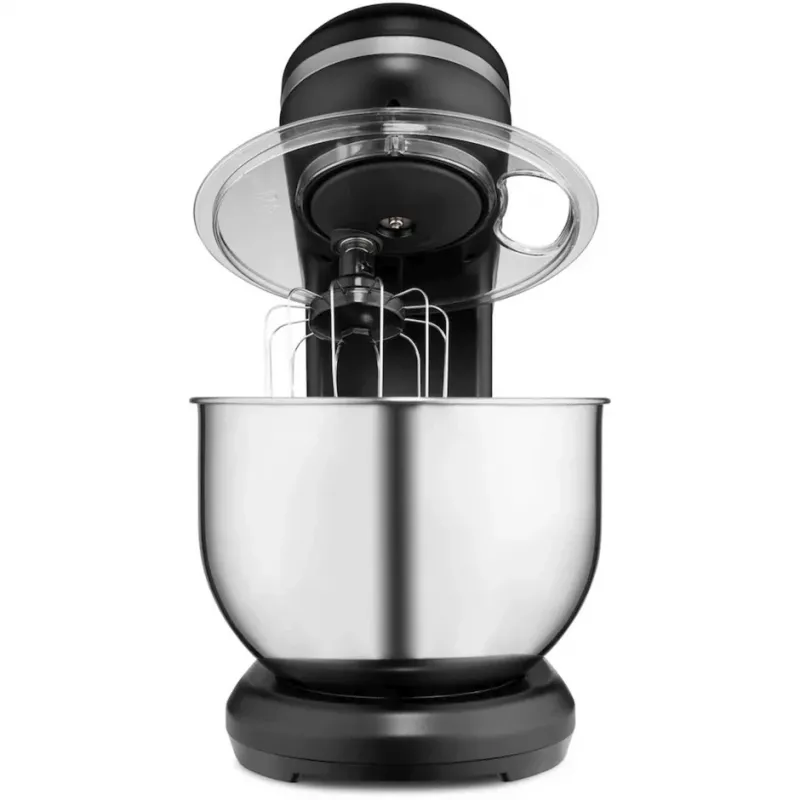 MEDION LIFE Digital Kitchen Machine MD18420 (Czarny, 1200 W, Miska 5 L, w tym miska do lodów)