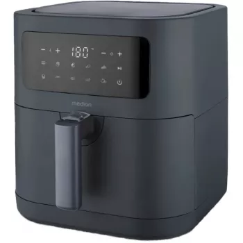 Frytkownica powietrzna MEDION Life MD 11740 E40 XL, szary, 2150 W, kosz 5,2 L