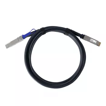 BlueOptics Fortinet FN-CABLE-QSFPDD-DAC-02 Kompatybilny BlueLAN BL292901X2M26 Kabel Miedziany Direct Attach QSFP-DD, 400GBASE-CR4, 26 AWG, 2 Metry