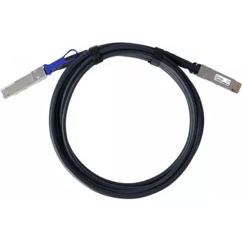 BlueLAN BL292901X1M26 QSFP-DD Direct Attach Cable, 400GBASE-CR4, Passive Twinax, 1m, 26 AWG, Compatible with HPE M-Series R8M45A