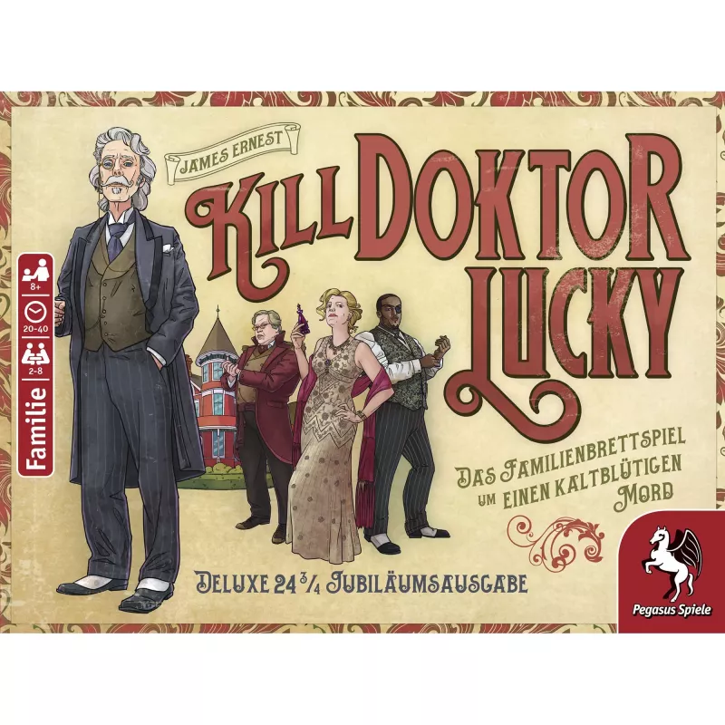 PEGASUS Kill Doktor Lucky gra planszowa