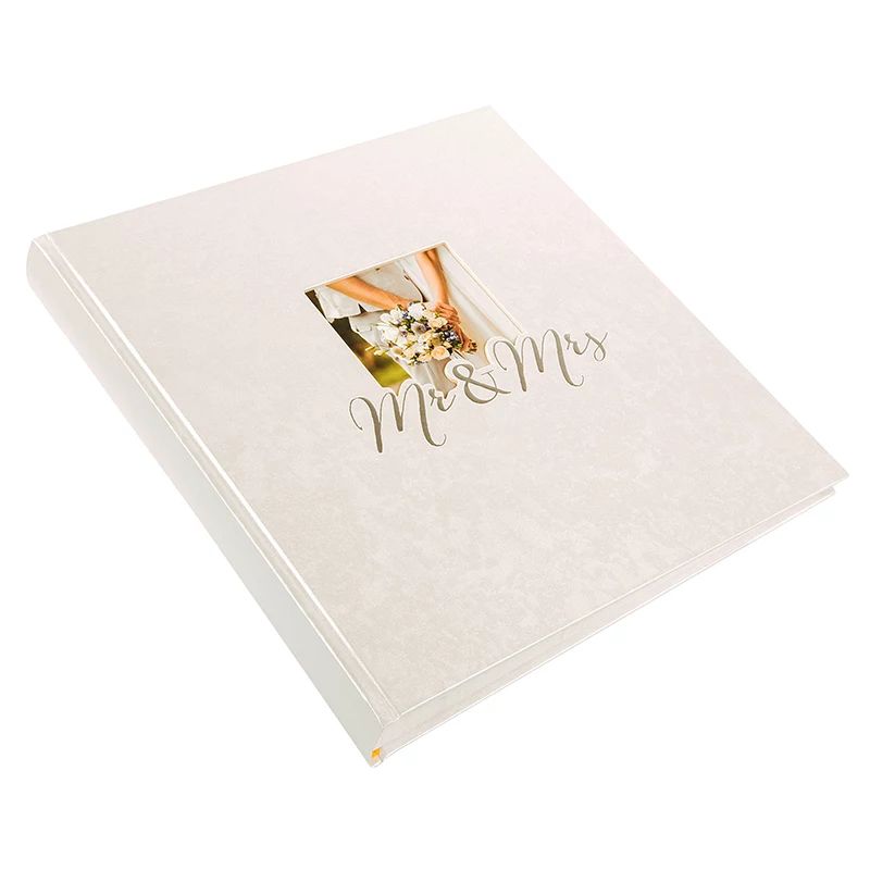 Goldbuch Mr. & Mrs. Photo Album 30x31 cm 60 White Pages Wedding 08388