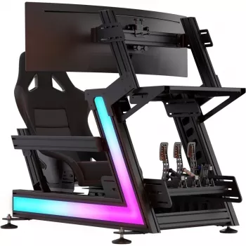 Zestaw oświetleniowy LED TrackTime Series One – zestaw taśm RGB LED do kokpitów sim racing