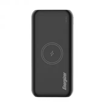 Energizer 20000 mAh USB-C PD Qi 22.5W Power Bank, Czarny