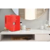 ELLE Home ESDAF101RDEU Mini Lodówka 4L Czerwona