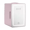 ELLE Home ESDAF01PUEU Mini Lodówka z Lustrem LED do Makijażu 6L Fioletowa