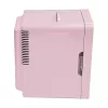 ELLE Home ESDAFX08PUEU Mini lodówka z lusterkiem do makijażu LED 8L fioletowa