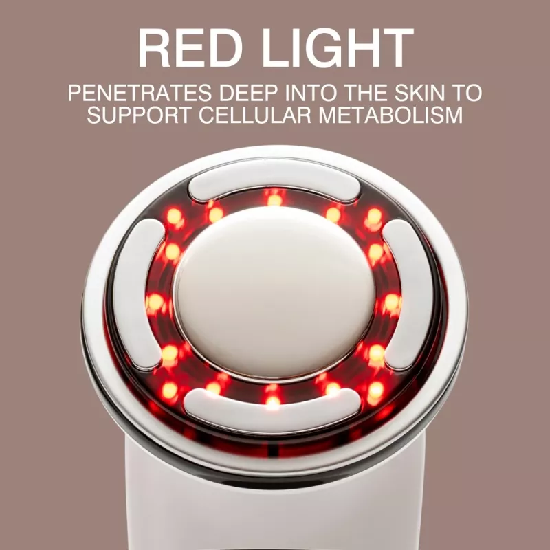 RIO FCAA-EU/1,0 Facemask LED - Terapia światłem czerwonym, niebieskim, zielonym, 150 diod LED, ładowalna