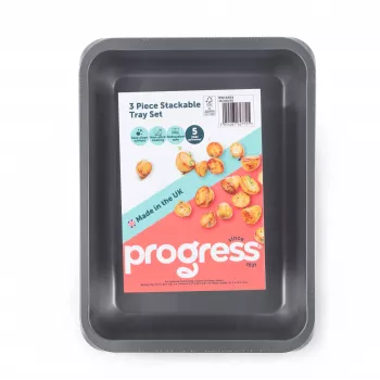 Progress BW14453 35 cm 3-częściowy zestaw układanych tac