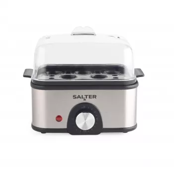 Salter EK6213VDE Multil Egg Cooker - 7 jajek, 350W, czarny/srebrny