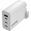 CANYON OnCharge 140 GaN Charger 150W Max 3 USB-C + 1 USB-A Biały Wtyk UK