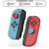 SteelSeries KontrolFreek Performance Thumbsticks Splash (Czerwony/Niebieski, 2 sztuki, do Nintendo Switch Joy-Cons i Nintendo Switch Lite)