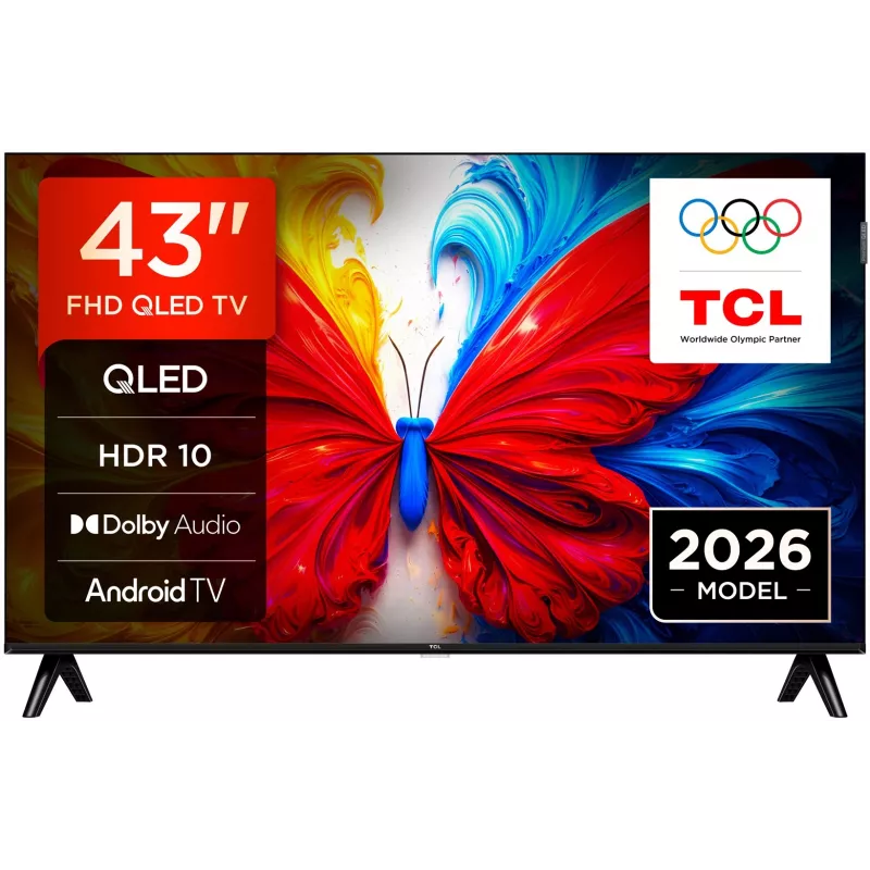 TCL 43S5L 43-calowy 4K QLED Google TV Smart TV