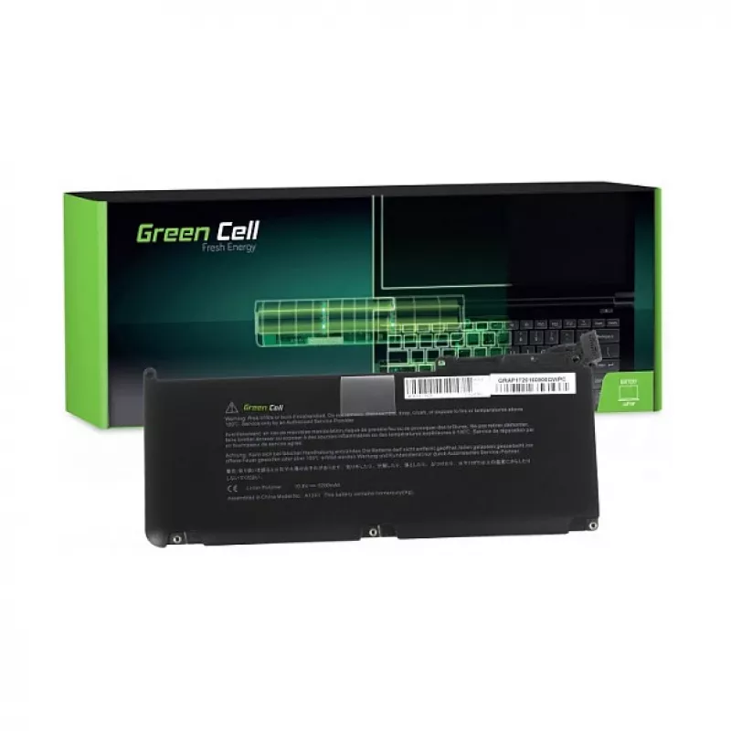 Bateria Green Cell do Apple MacBook 13 A1342 Unibody (Late 2009, Mid 2010) 10.8V 5200mAh