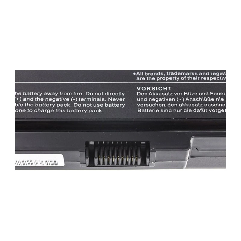 Green Cell PRO Bateria do laptopa Toshiba Satellite U500 L750 A650 C650 C655 PA3817U-1BRS 11.1V 6600mAh 9-ogniw Czarny