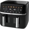 Kernau KSAF 1017 EB Duo 10.2 L Czarny Frytownica Powietrzna z Podwójnym Koszem