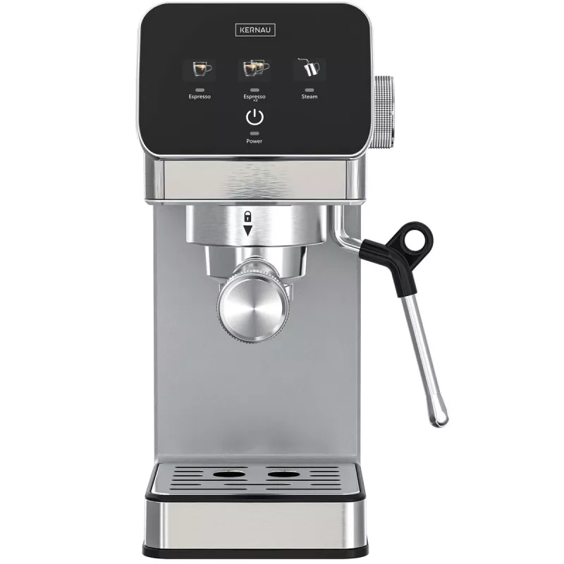 Kernau KCM 131 ekspres do espresso, 15 bar, 900 W, zbiornik na wodę 0,9 l, kawa mielona i ESE