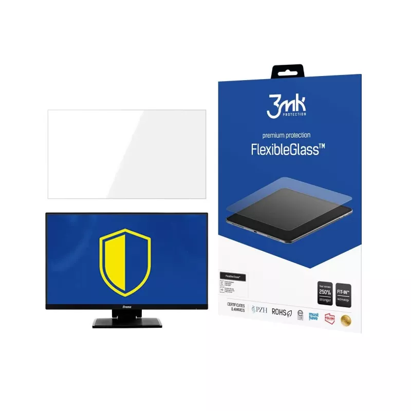3MK FlexibleGlass Hybrid Glass Screen Protector do iiYama ProLite T2454MSC-B1AG (23,8 inch)