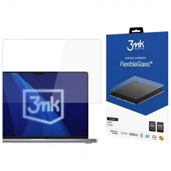 3MK FlexibleGlass Hybrydowa Szkło-Ochrona Ekranu do Apple MacBook Pro 16-cal (2021-2026)