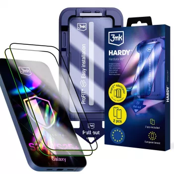 3MK PROTECTION Samsung Galaxy S24+/S25+ - 3mk Hardy Hardura 9H Hartowane Szkło Ochronne