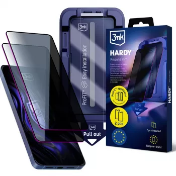 3MK PROTECTION Samsung Galaxy S24 Ultra Hardy Privzone 9H Hartowane Szkło Prywatność Ochrona Ekranu