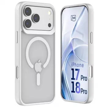 3MK PROTECTION Apple iPhone 17 Pro - 3mk Hardy Hazy MagCase Biały