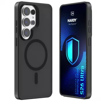 3MK PROTECTION Samsung Galaxy S26 Ultra - 3mk Hardy Hazy MagCase Black