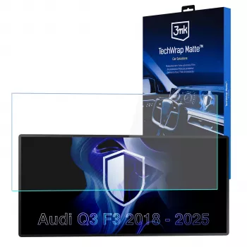 3MK PROTECTION AUDI Q3 F3 2018-25 - 3mk TechWrap Matowa Ochrona Ekranu Centralnego Wyświetlacza
