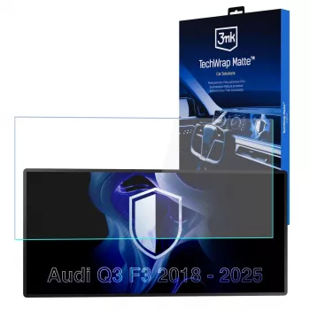 3MK PROTECTION AUDI Q3 F3 2018-25 - 3mk TechWrap Matowa Ochrona Ekranu Centralnego Wyświetlacza