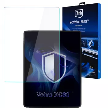 3MK PROTECTION Volvo XC90 2025- 3mk TechWrap Matte Center Display Screen Protector