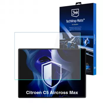 3MK PROTECTION Citroen C5 Aircross Max - 3mk TechWrap Matte Center Display Screen Protector